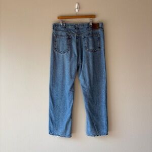 Calvin Klein y2k easy fit double stone wash zip fly jeans
